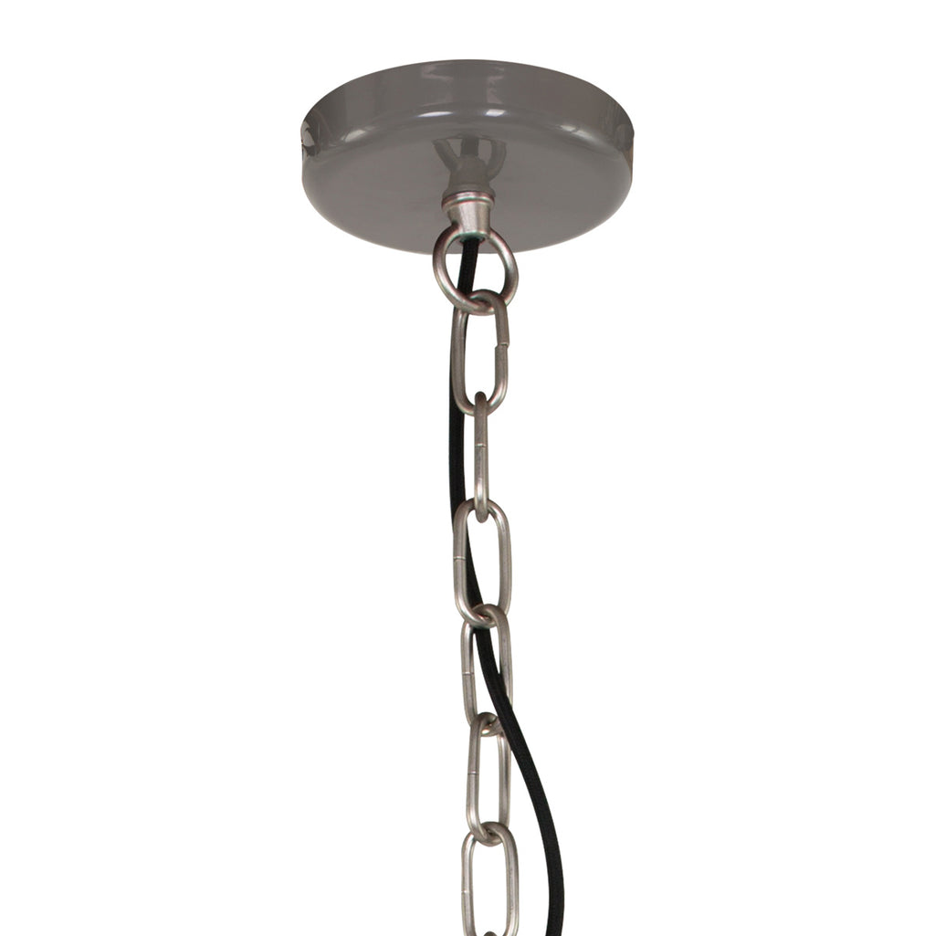 Industriële Grijze Hanglamp Frisk 7696GR – Robuust en Stijlvol