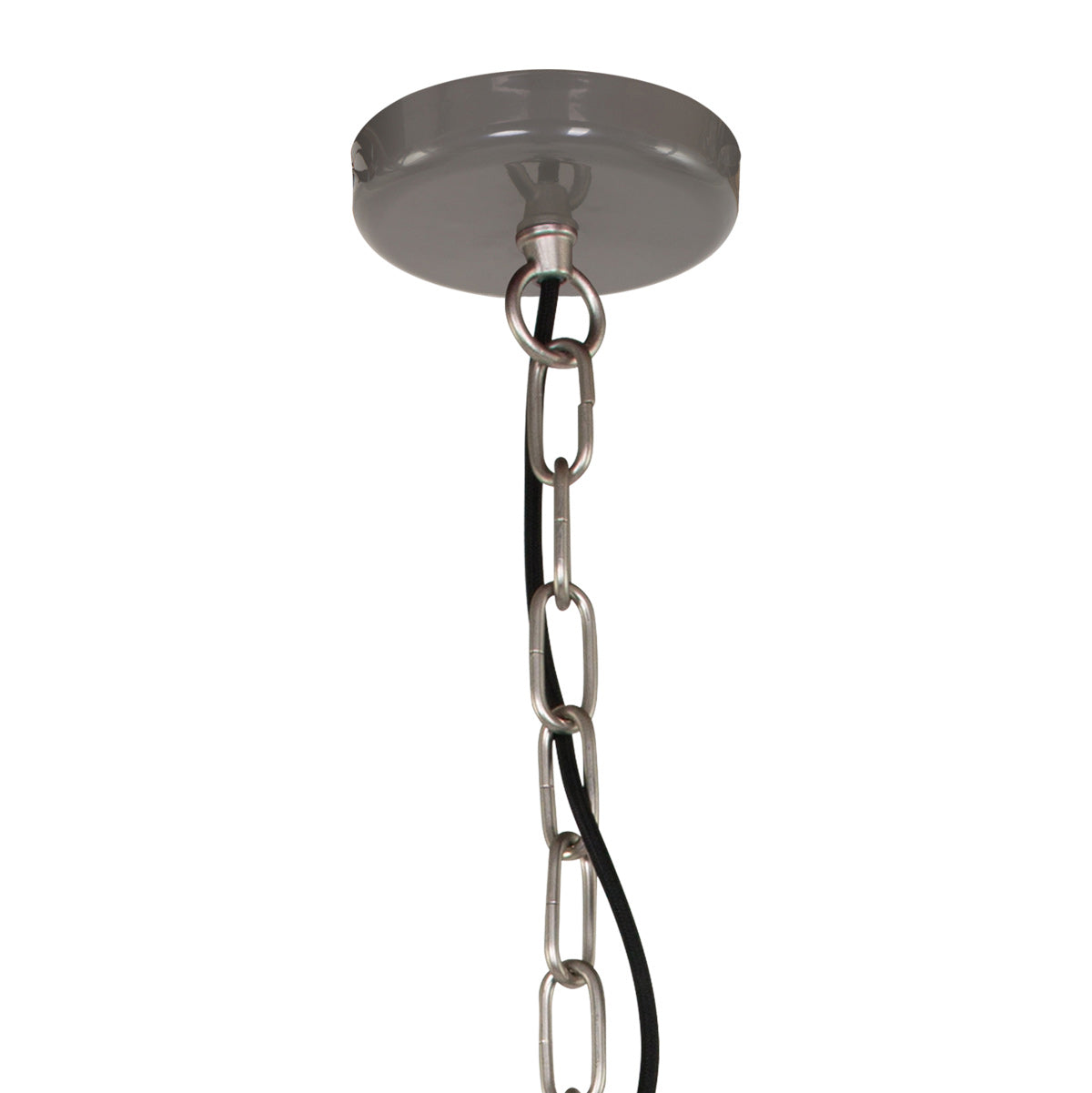 Industriële Grijze Hanglamp Frisk 7696GR – Robuust en Stijlvol