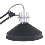 Tafellamp Zappa 7702ZW Zwart met schaararm en E14 fitting