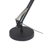 Tafellamp Zappa 7702ZW Zwart met schaararm en E14 fitting