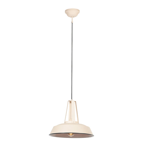 Crèmekleurige Hanglamp Eden 7704CR – Landelijke Stijl en Tijdloos Design