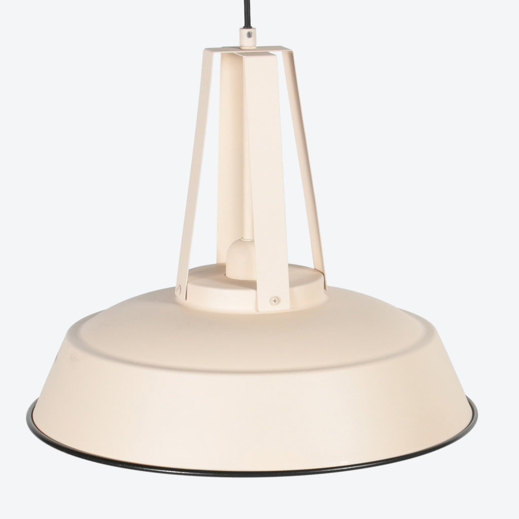 Crèmekleurige Hanglamp Eden 7704CR – Landelijke Stijl en Tijdloos Design