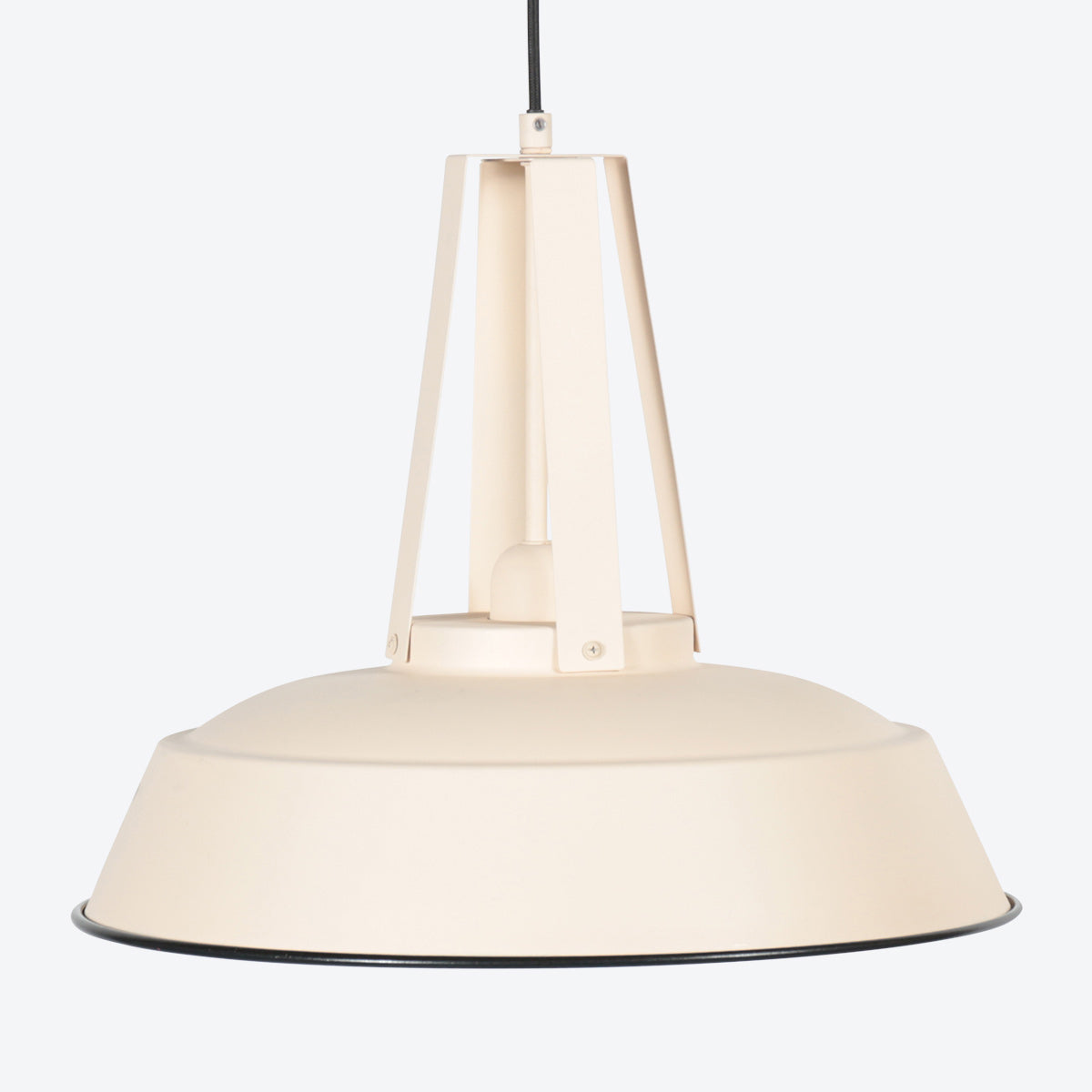 Crèmekleurige Hanglamp Eden 7704CR – Landelijke Stijl en Tijdloos Design
