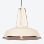 Crèmekleurige Hanglamp Eden 7704CR – Landelijke Stijl en Tijdloos Design