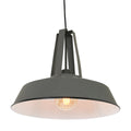 Grijze hanglamp Eden 7704GR E27 fitting