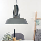 Grijze hanglamp Eden 7704GR E27 fitting