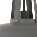 Grijze hanglamp Eden 7704GR E27 fitting