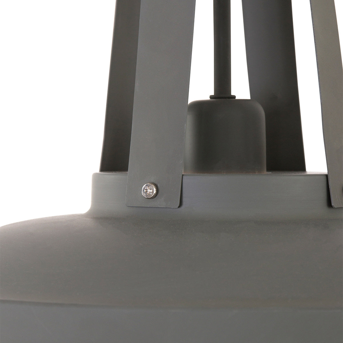 Grijze hanglamp Eden 7704GR E27 fitting