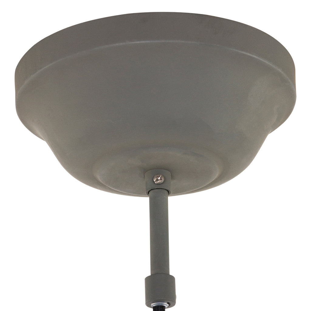 Grijze hanglamp Eden 7704GR E27 fitting