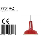 Hangl. 1-l. metaal 42cm *M*