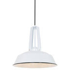 Hanglamp Eden 7704W Wit rond 42cm E27 fitting