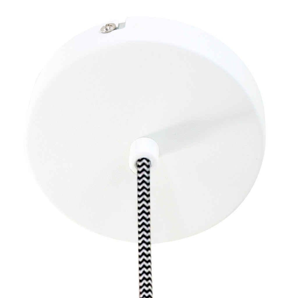 Witte Scandinavische hanglamp Bjorr 7730W Ø33cm