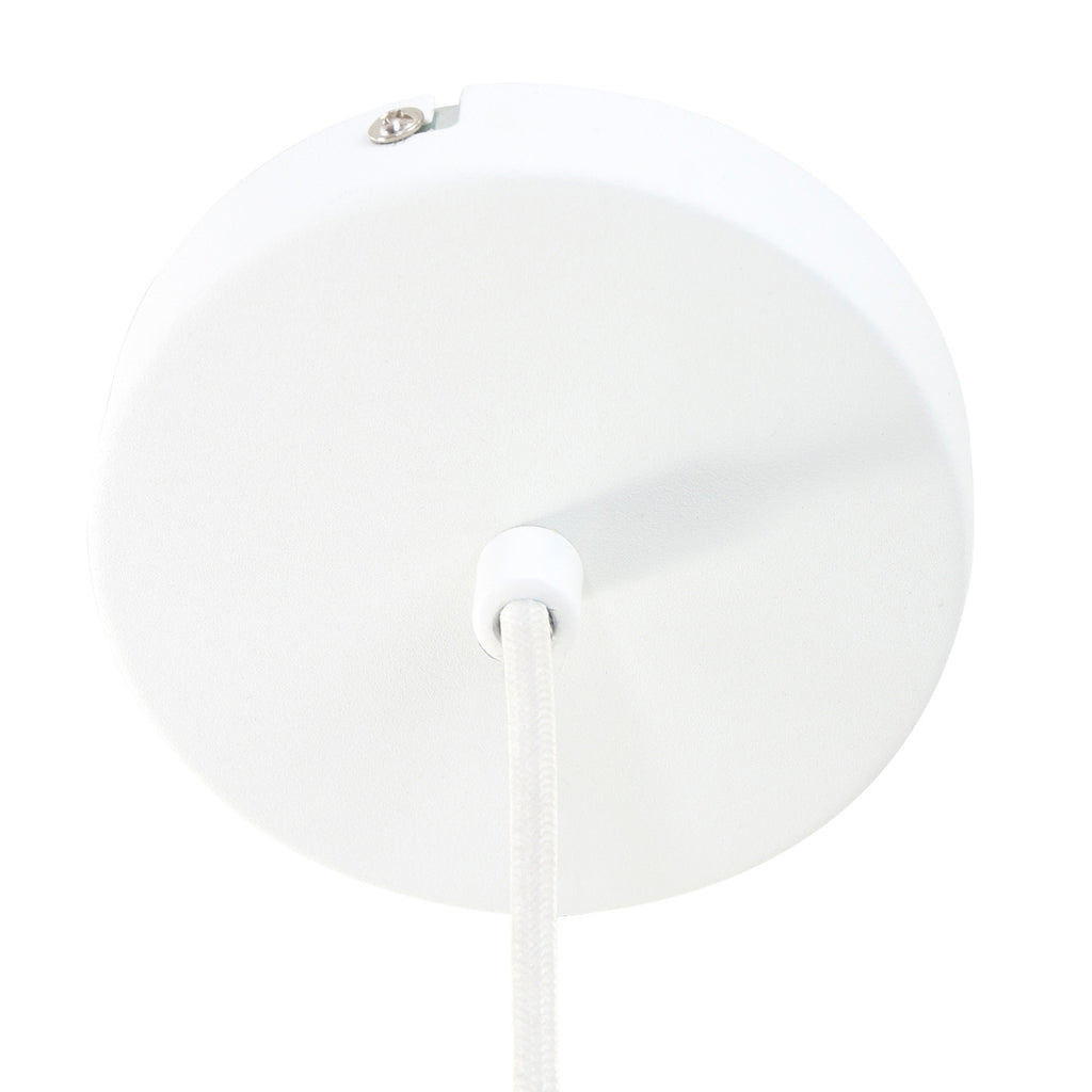 Witte Scandinavische hanglamp Bjorr 7731W Ø45cm