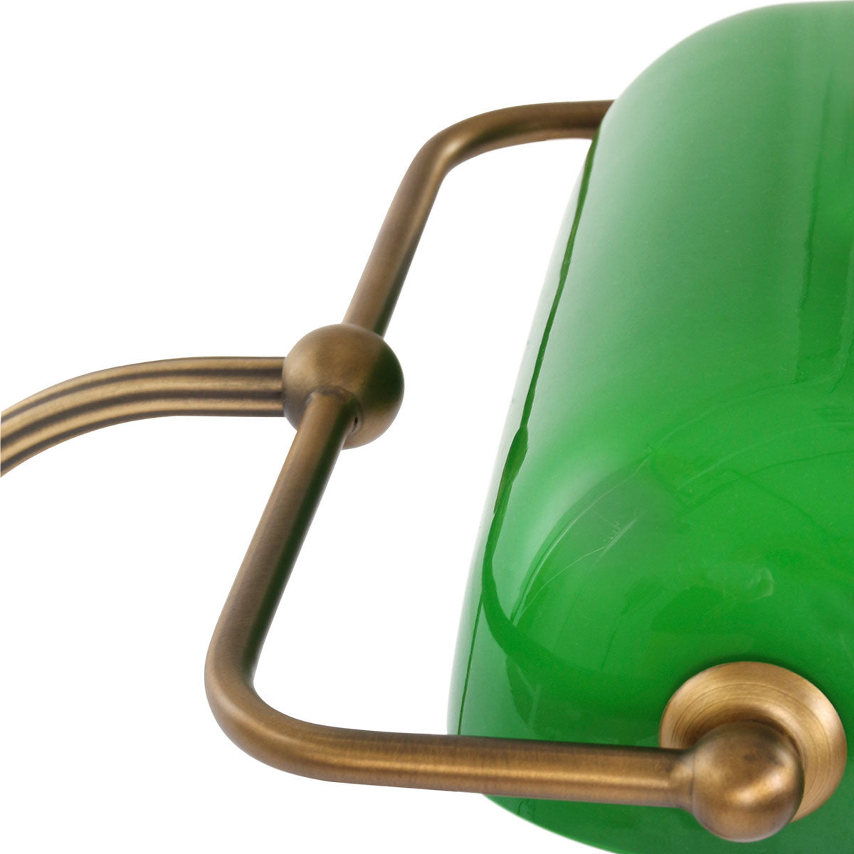Bronzen notarislamp / bureaulamp 7733BR met grote fitting E27