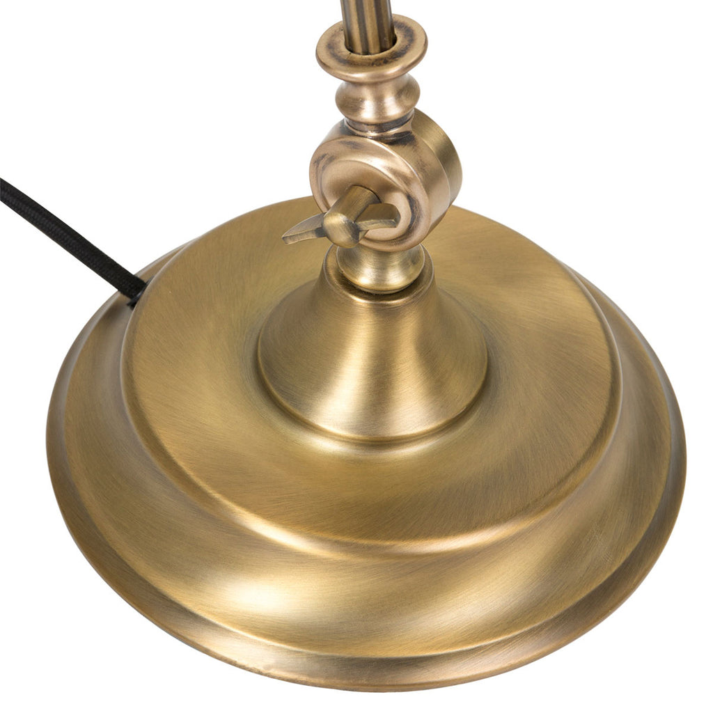 Bronzen notarislamp / bureaulamp 7733BR met grote fitting E27