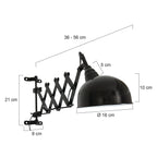 Wandlamp Yorkshire 7774 Zwart
