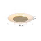 Plafondlamp Lido 7797GO Goud Ø28 cm 1100 Lumen