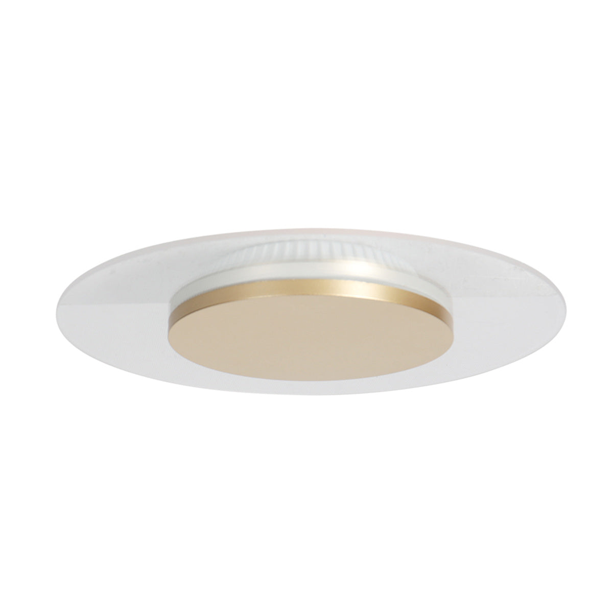 Plafondlamp Lido 7798GO goud/witte LED lamp Ø36 cm