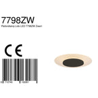 Plafondlamp Ceiling & Wall 7798ZW Zwart