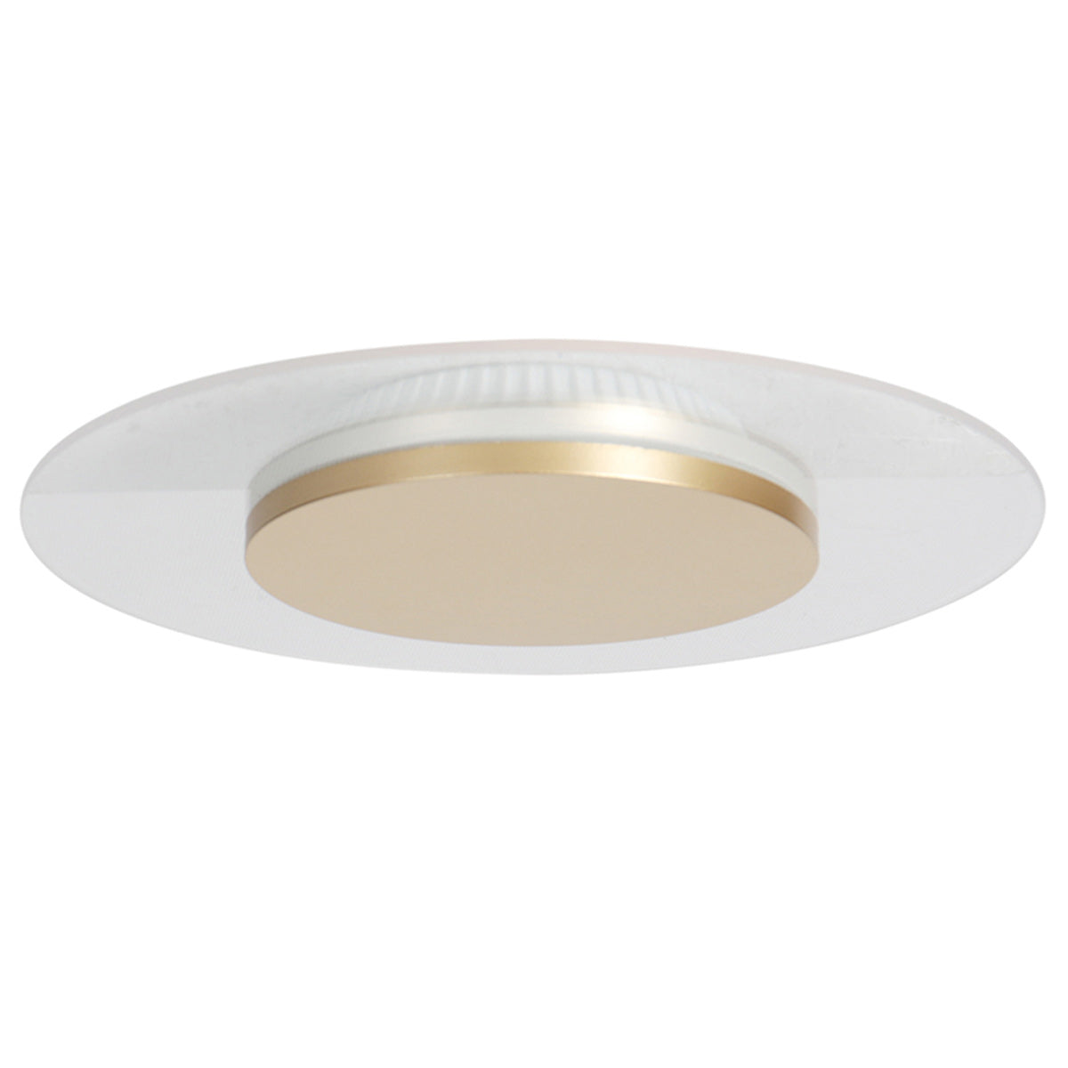 Plafondlamp Lido 7799GO goud/witte LED lamp Ø42 cm