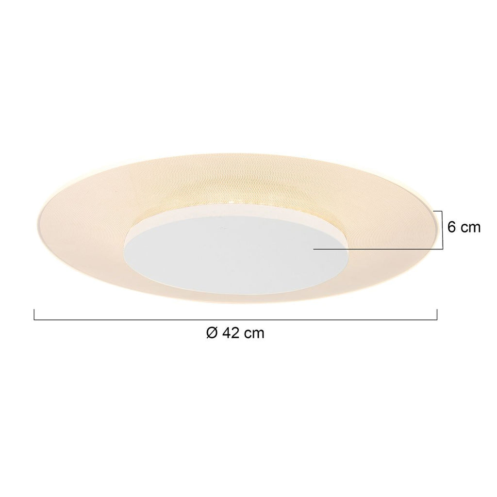 Plafondlamp Ceiling & Wall 7799W Wit