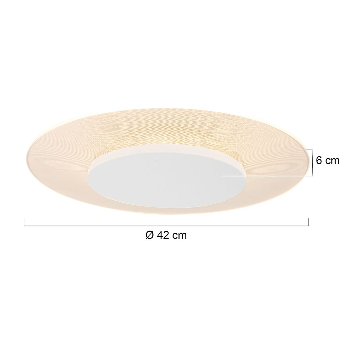 Plafondlamp Ceiling & Wall 7799W Wit