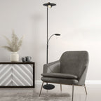 Vloerlamp Zenith 7860ZW Zwart