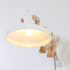 Schaarlamp Woody 7900BE Wit