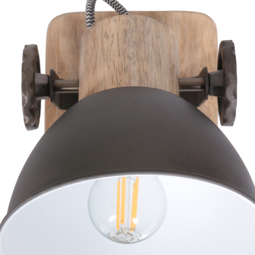 Plafondlamp Gearwood 7968A Antraciet E27