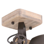 Plafondlamp Gearwood 7968A Antraciet E27