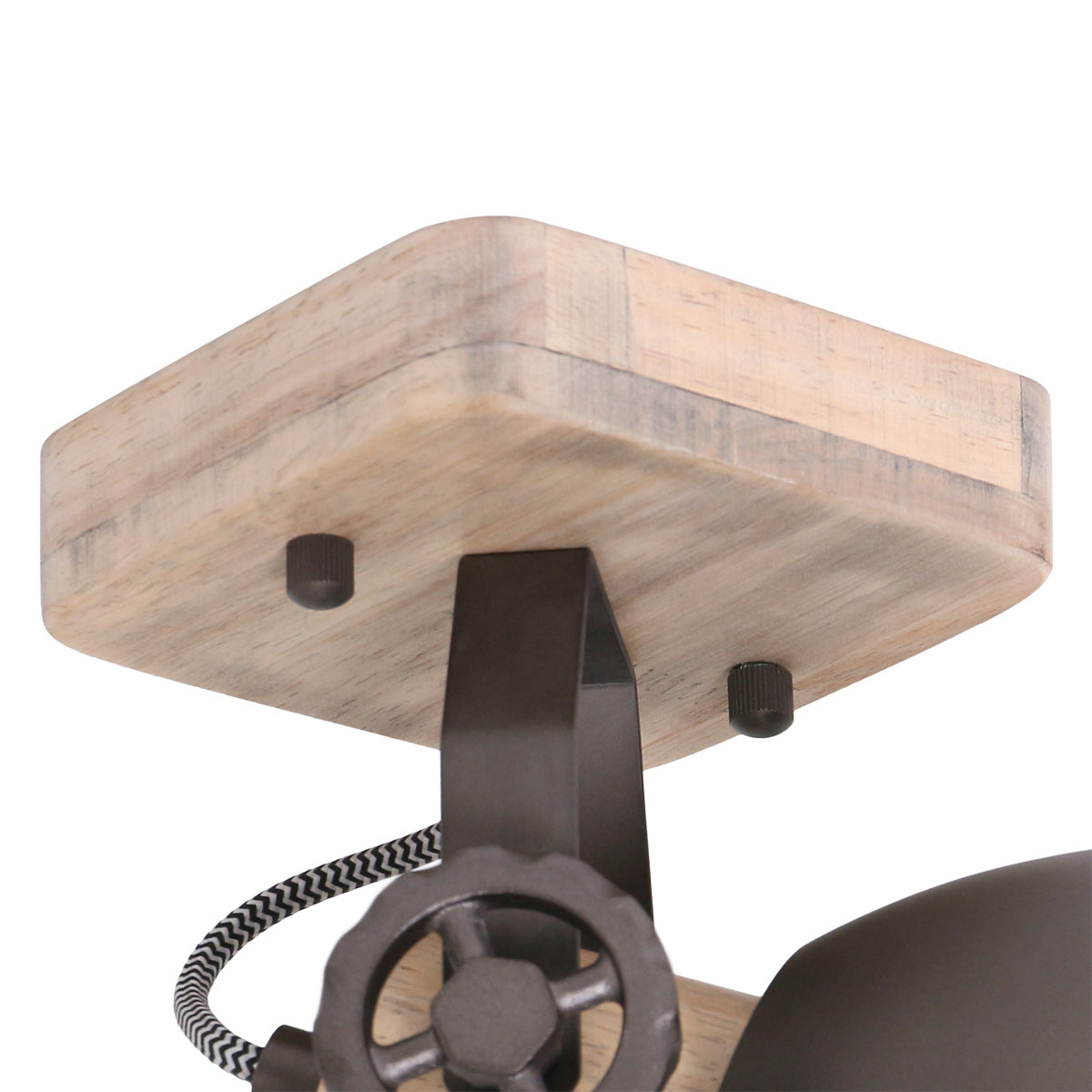 Plafondlamp Gearwood 7968A Antraciet E27