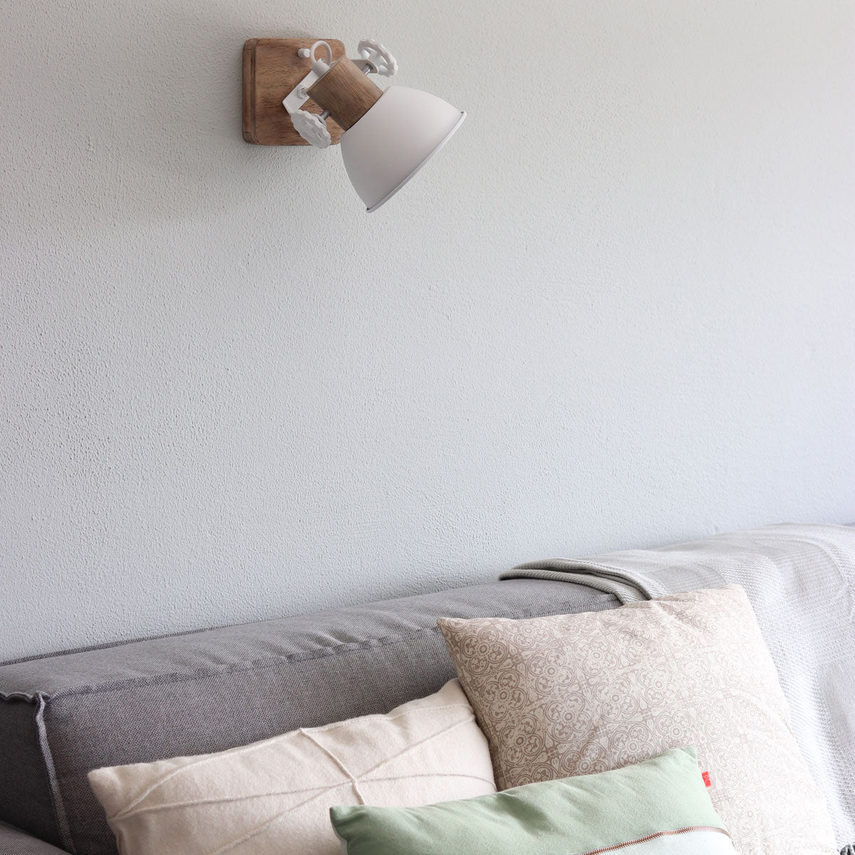 Plafondlamp Gearwood 7968W Wit E27 fitting