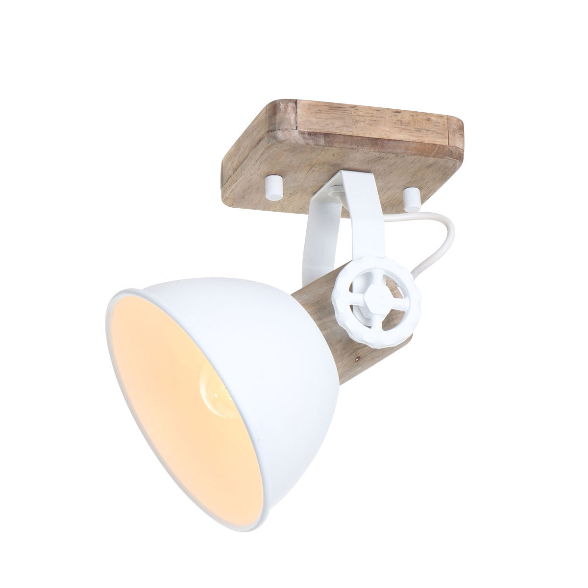 Plafondlamp Gearwood 7968W Wit E27 fitting