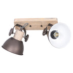 Plafondlamp Gearwood 7969A Antraciet E27 fitting