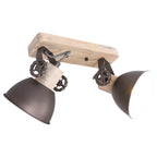Plafondlamp Gearwood 7969A Antraciet E27 fitting