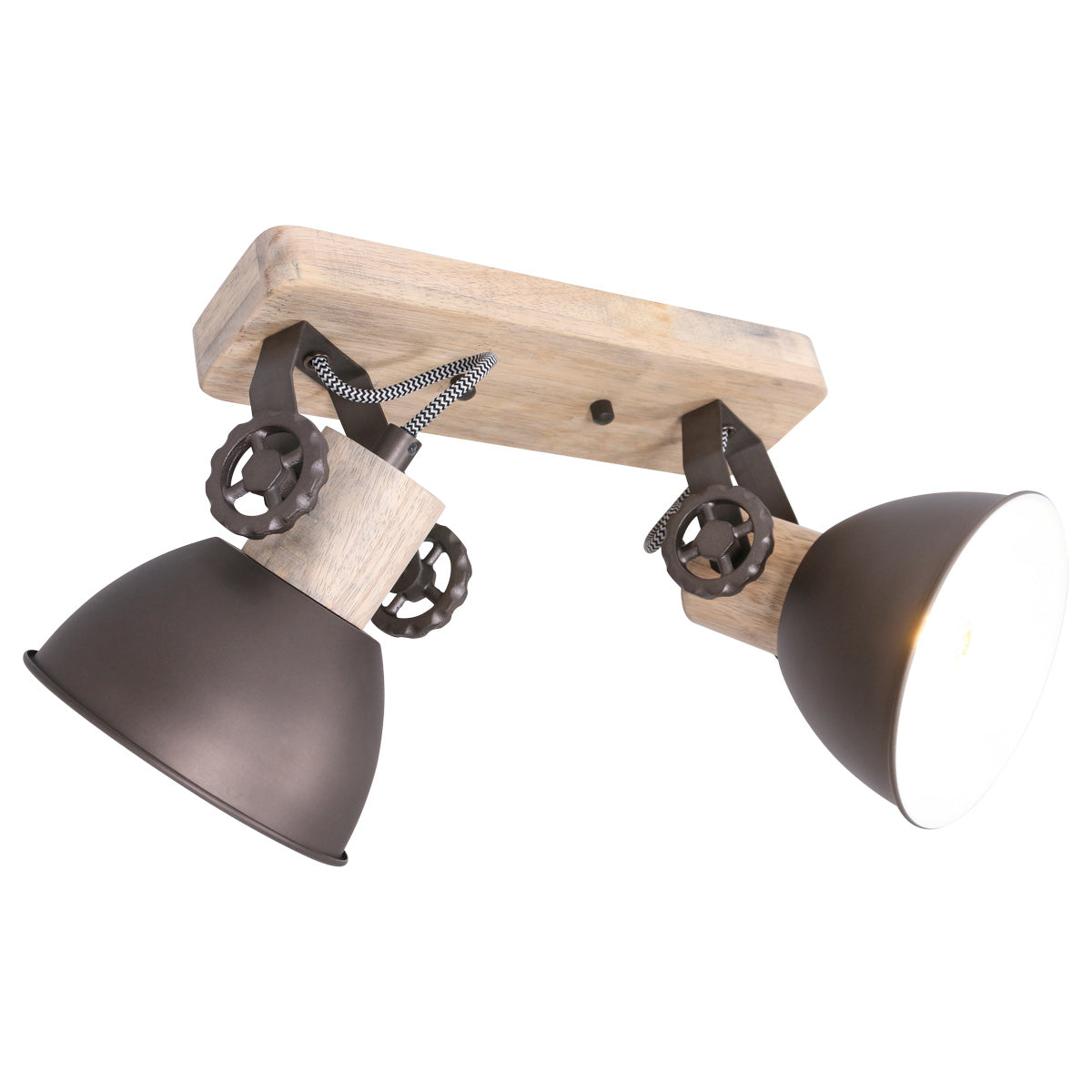 Plafondlamp Gearwood 7969A Antraciet E27 fitting