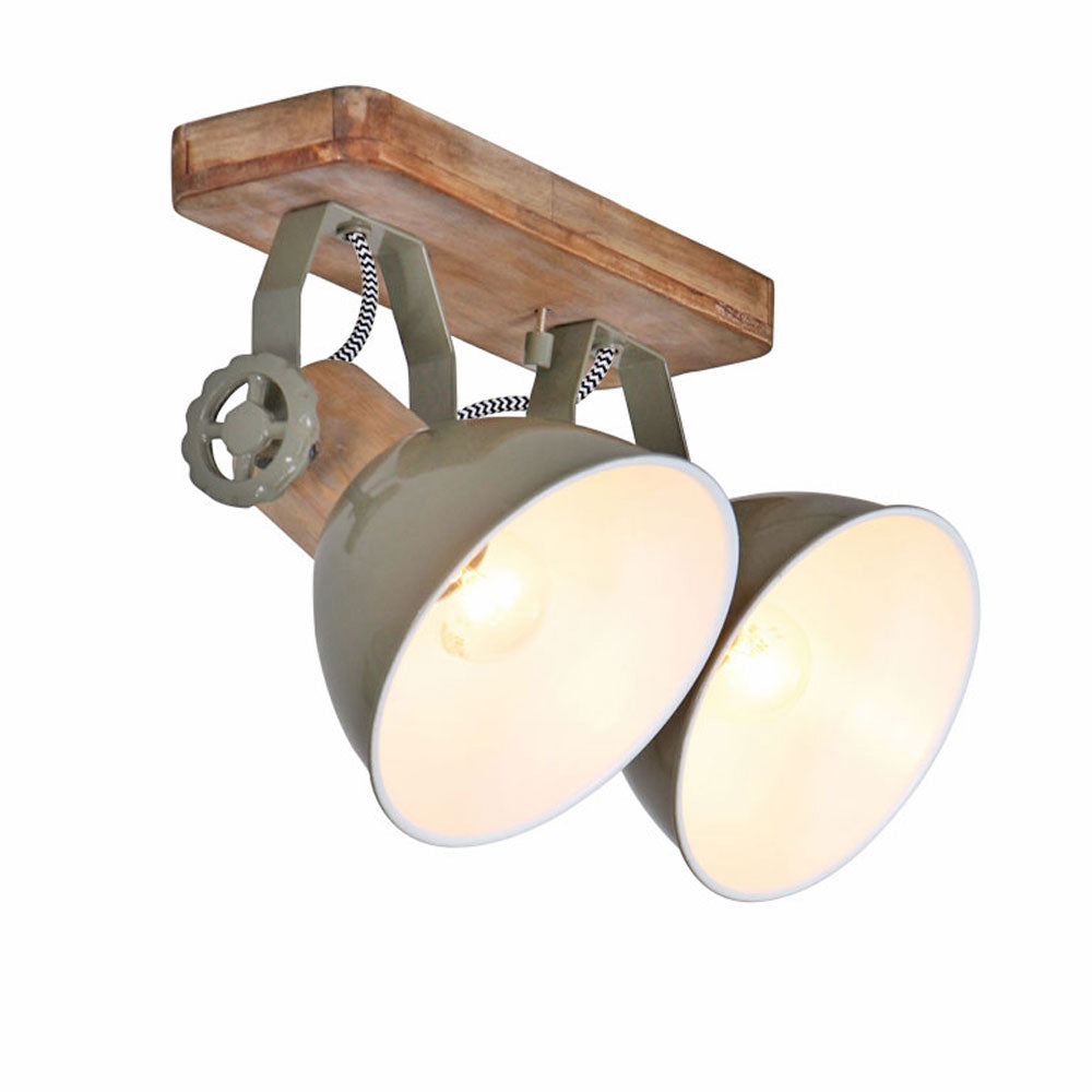 Plafondlamp Gearwood 7969G Groen E27 fittingen