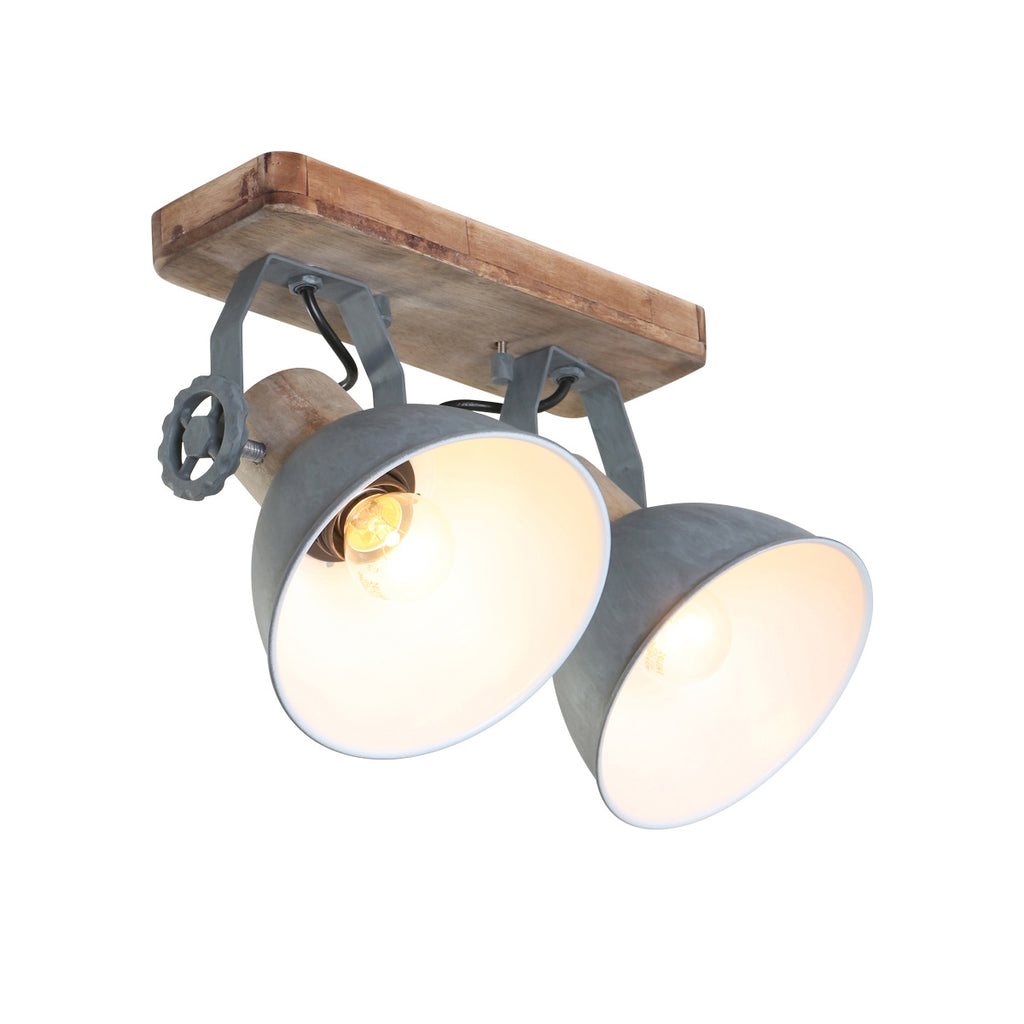 Plafondlamp Gearwood 7969GR Grijs E27 fittingen
