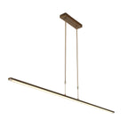 Hanglamp Zelena 7971BR bronzen LED lamp met regelbaar licht