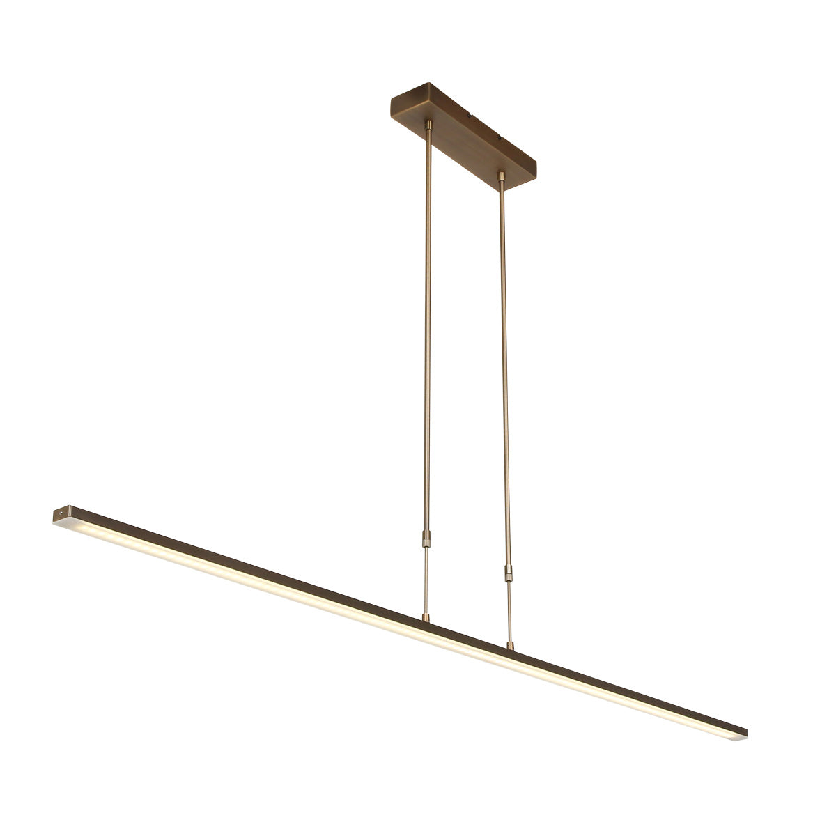 Hanglamp Zelena 7971BR bronzen LED lamp met regelbaar licht
