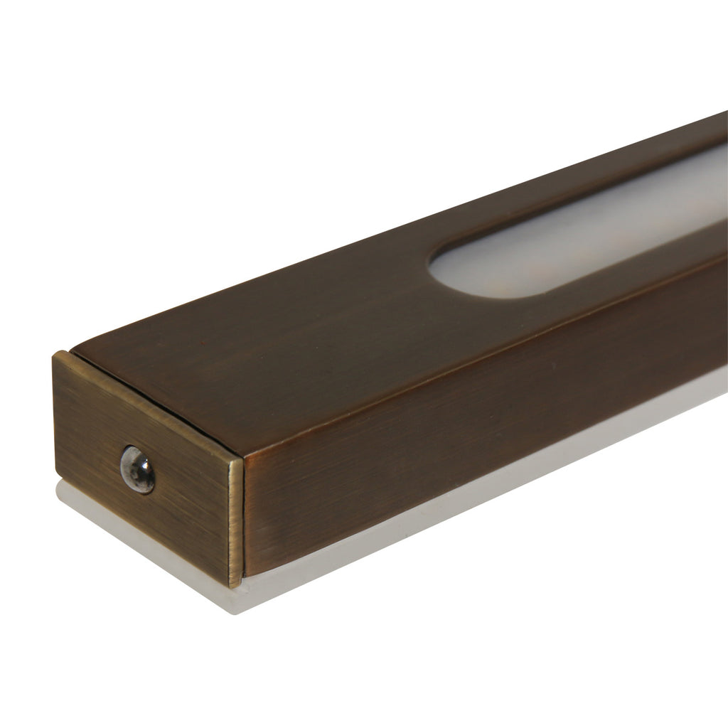 Hanglamp Zelena 7971BR bronzen LED lamp met regelbaar licht