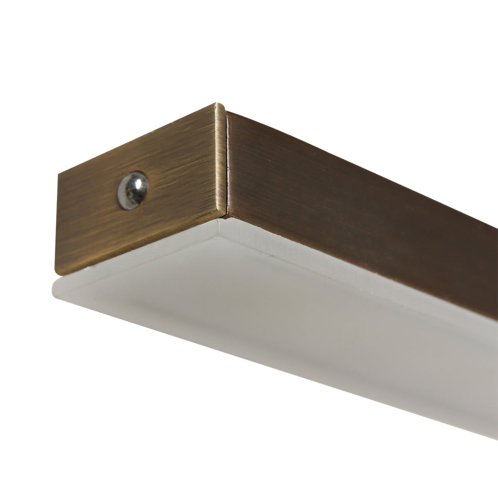 Hanglamp Zelena 7971BR bronzen LED lamp met regelbaar licht