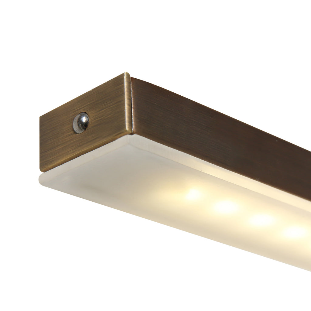 Hanglamp Zelena 7971BR bronzen LED lamp met regelbaar licht