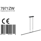 Hanglamp Zelena 7971ZW Zwart
