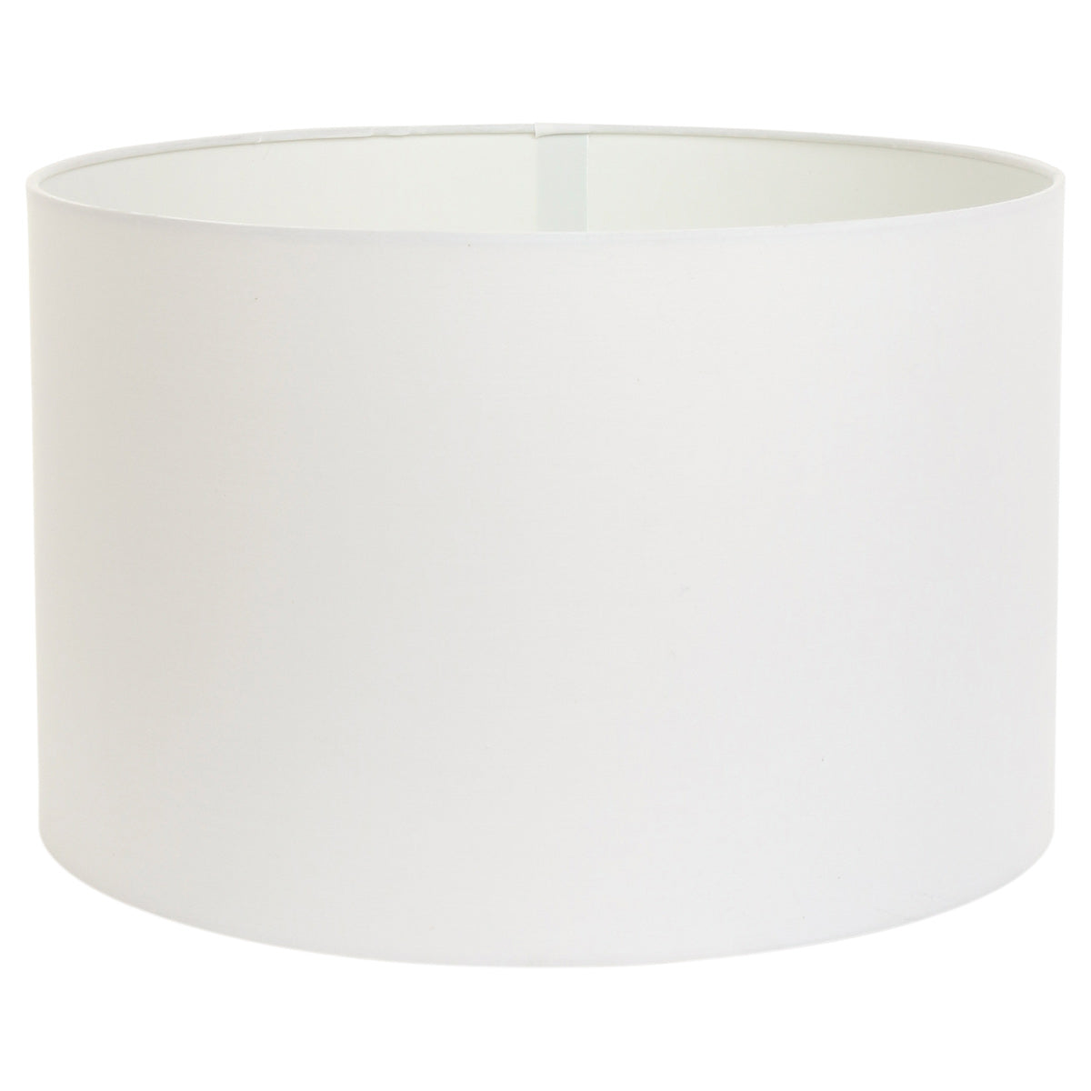 Booglamp Solva 7977ST met grof linnen witte lampenkap E27