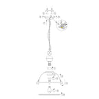 Hanglamp Bikkel 7978ZW Zwart