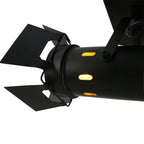 Zwarte 2 lichts plafondspot Carree 7997ZW met E27 fitting