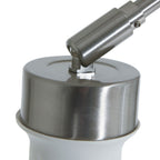 Vloerlamp Prestige Chic 7395ST+K1068RS Staal-Grijs Linnen