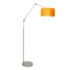 Vloerlamp Prestige Chic 7395ST+K1068KS Staal-Fluweel Goud