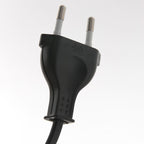 Vloerlamp Prestige Chic 7395ZW+K1068RS Zwart-Grijs Linnen